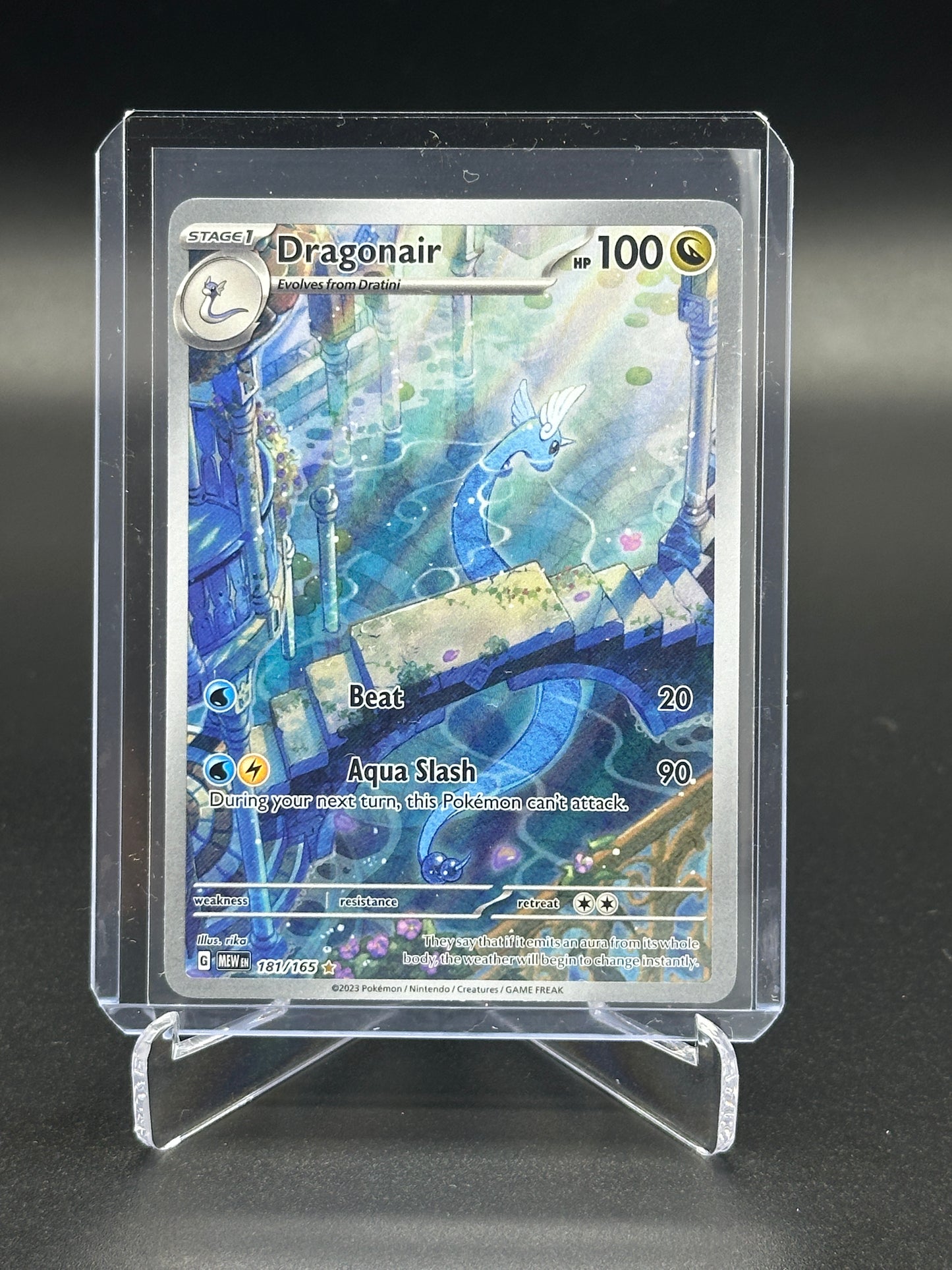 2023 Pokémon 151 Dragonair #181