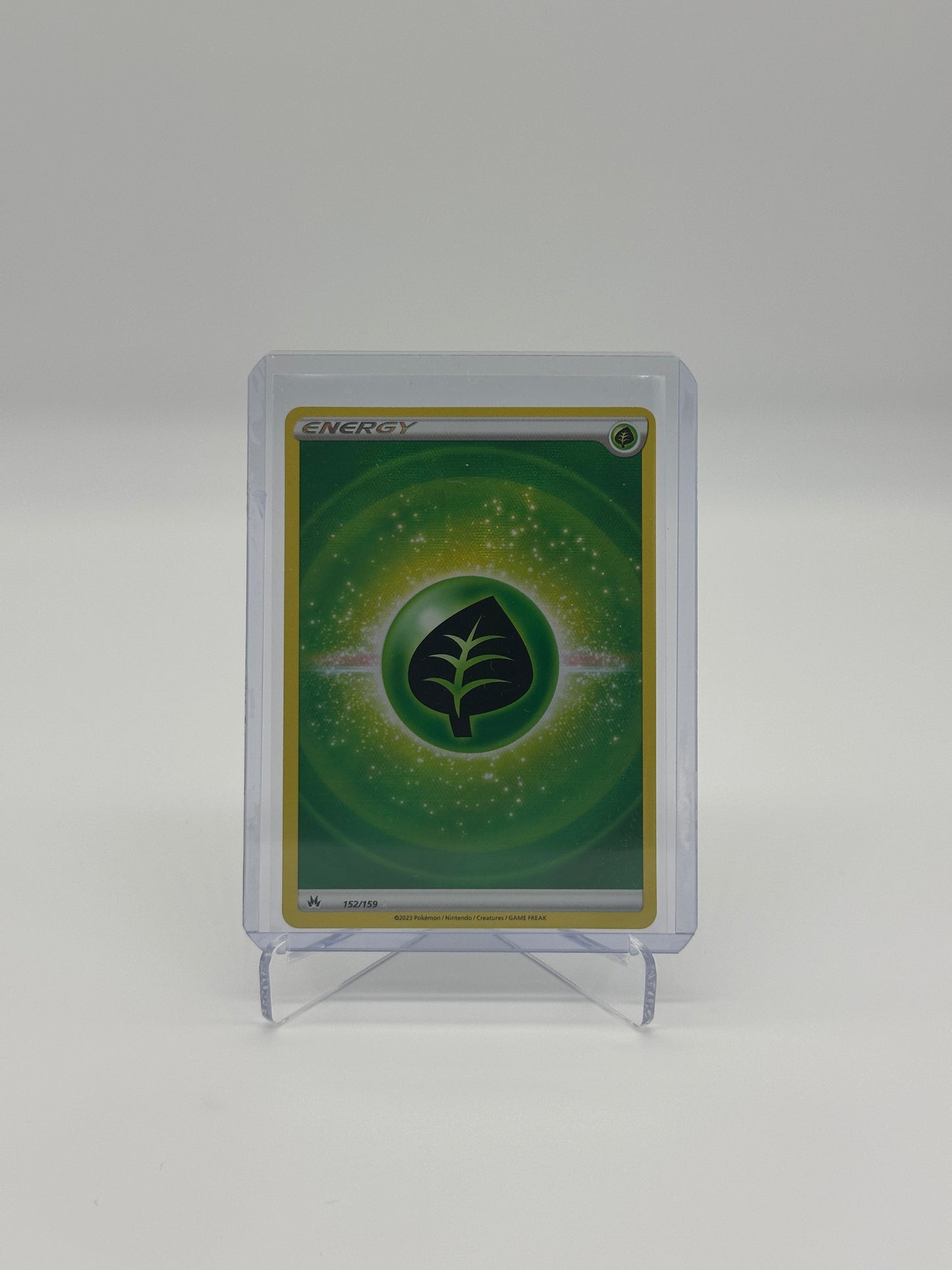 2023 Pokémon Crown Zenith Grass Energy #152
