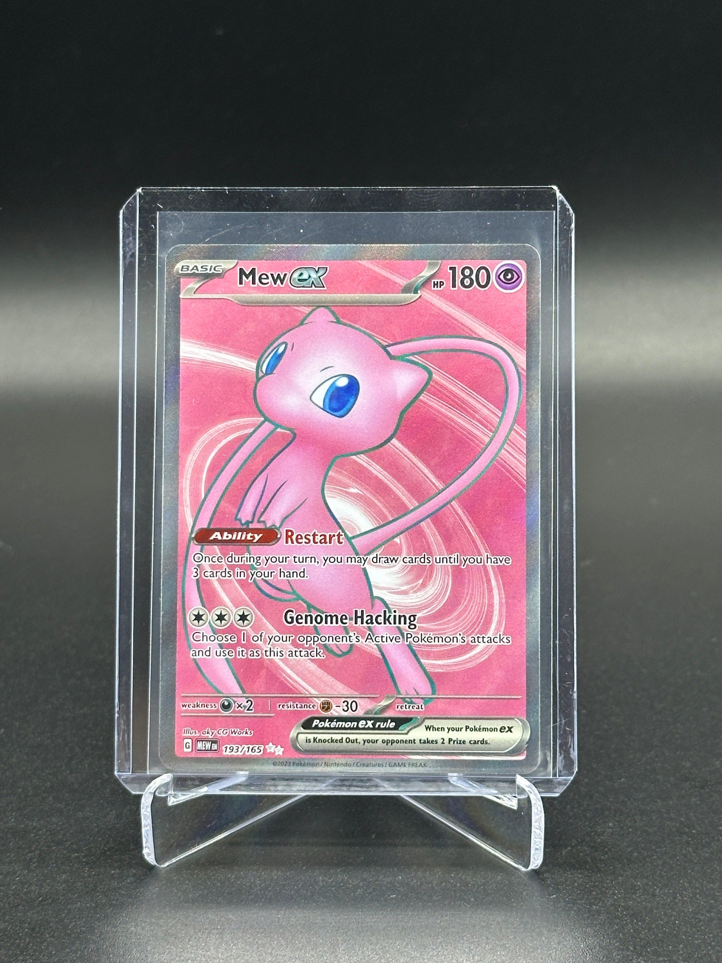 2023 Pokemon 151 Mew ex #193