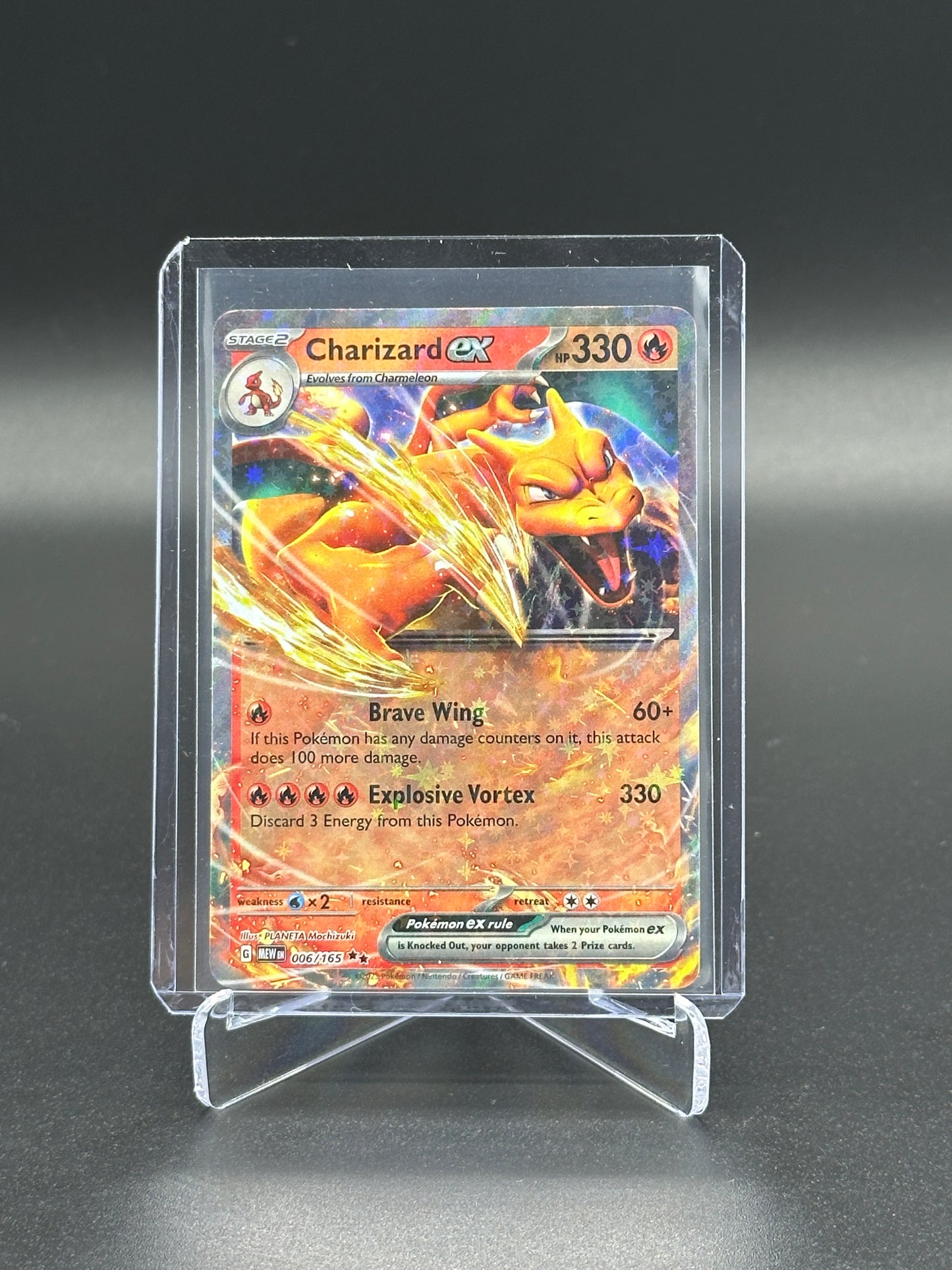 2023 Pokemon 151 Charizard ex #006