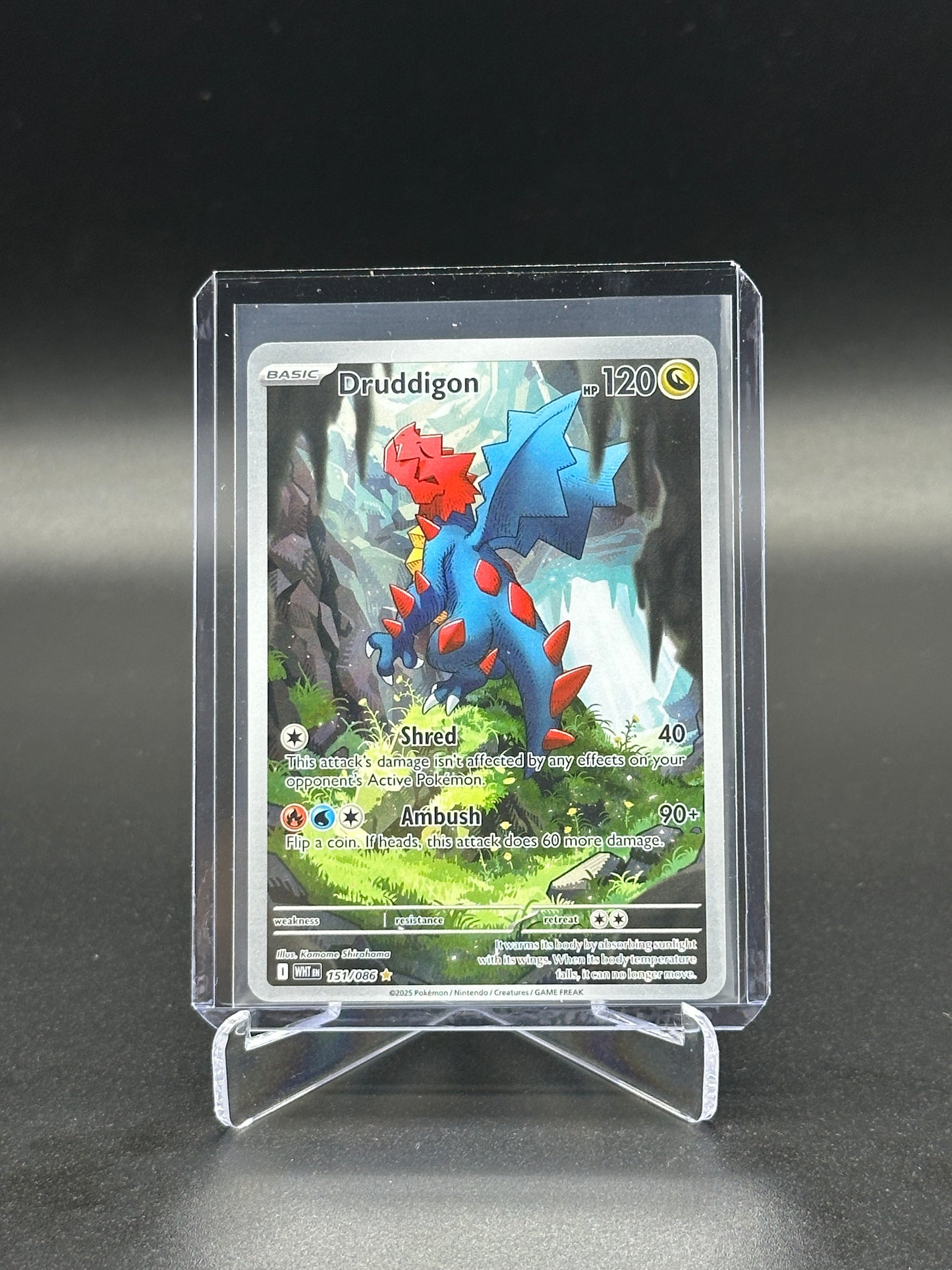 2025 Pokemon White Flare Druddigon #151