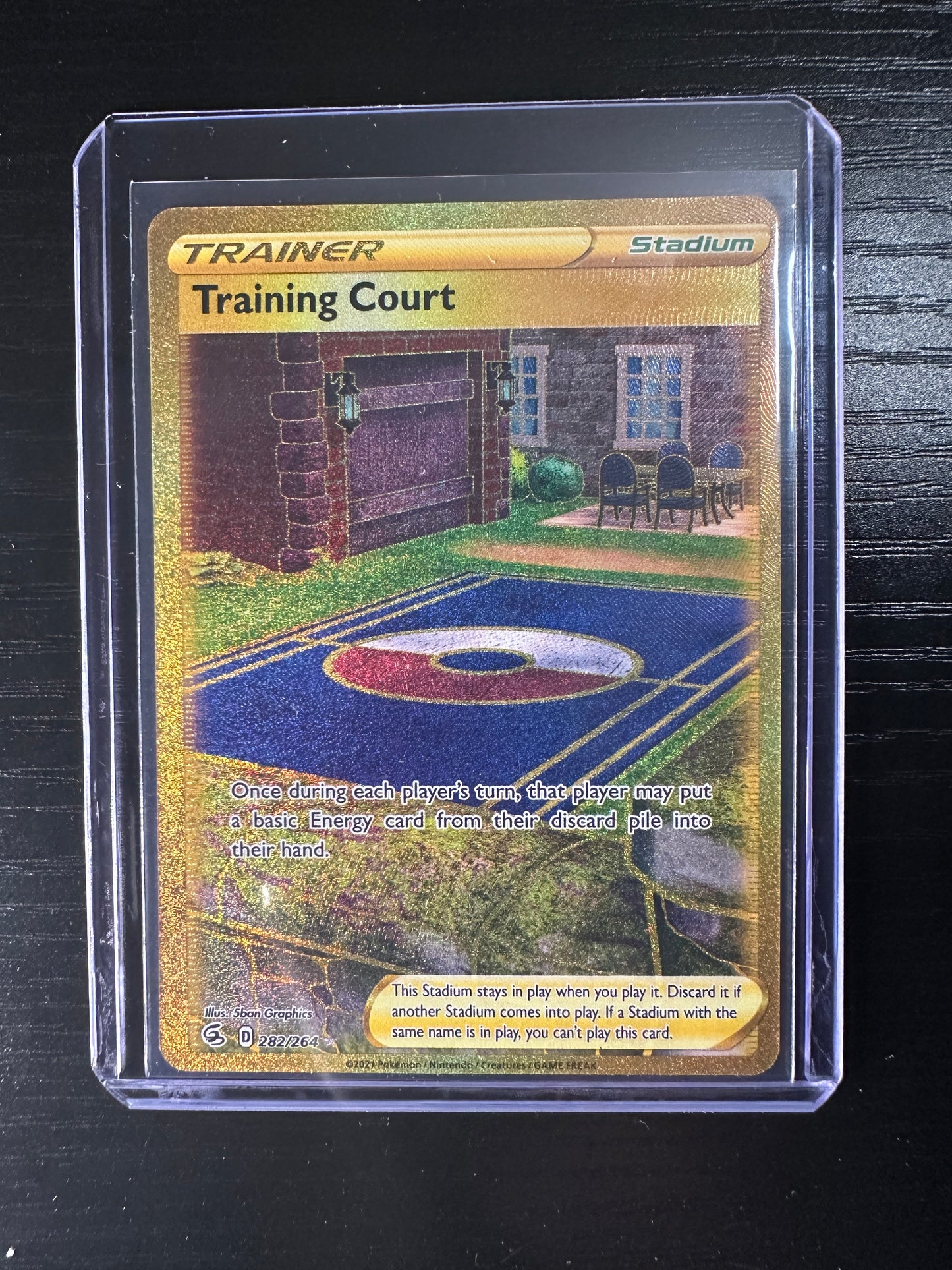 2021 Pokémon Fusion Strike Training Court #282/264