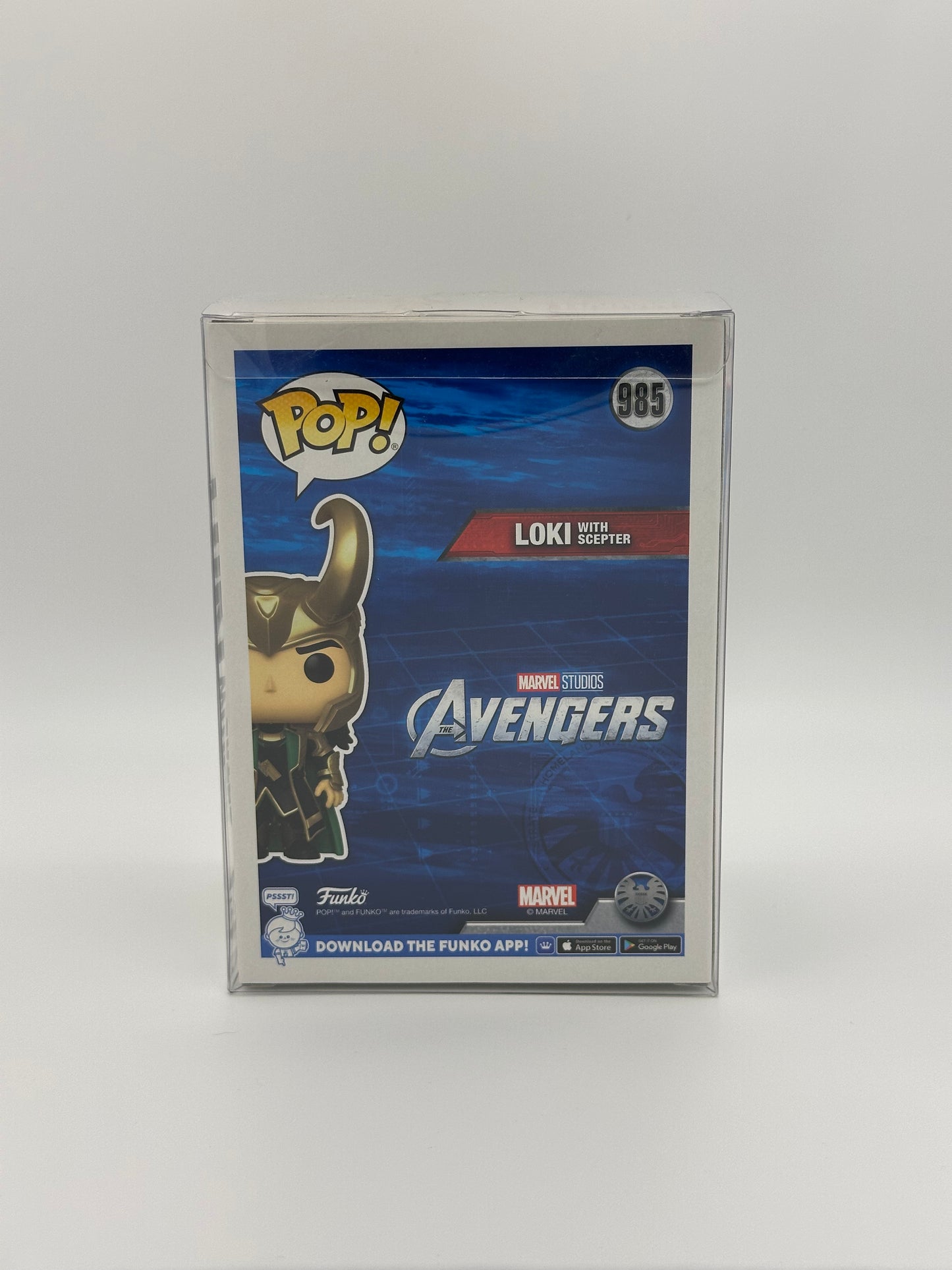 Funko Pop! Loki With Scepter - Entertainment Earth Exclusive - GITD #985