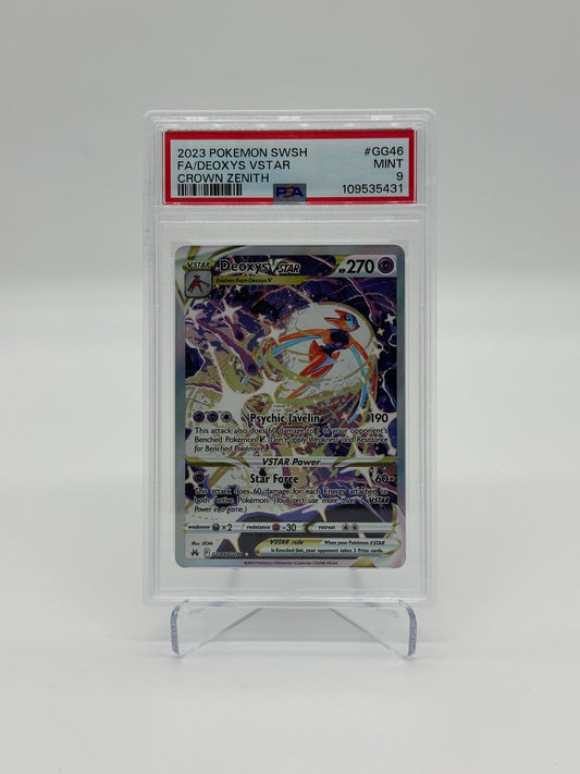 2023 Pokémon Crown Zenith Deoxys VStar #GG46