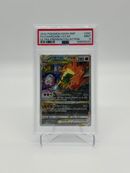 2022 Pokémon UPC Promo Charizard VStar #SWSH262 PSA 9