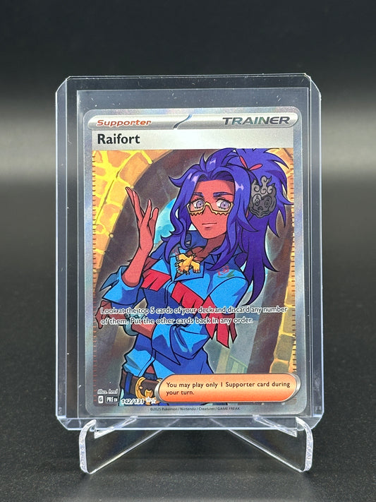 2025 Pokémon Prismatic Evolutions Raifort 142/131