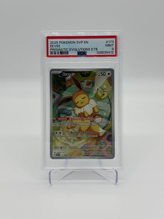 2025 Pokémon Eevee Black Star Promo #173 PSA 9