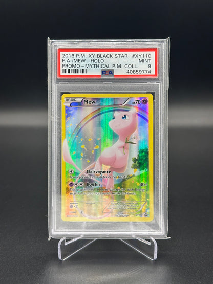 Pokemon Promo Mew XY110 PSA 9