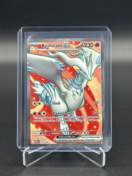 2025 Pokémon White Flare Reshiram ex #158