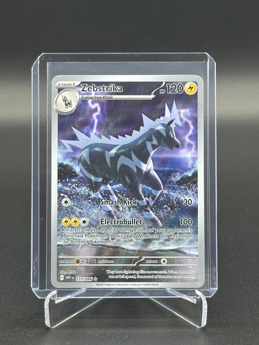 2025 Pokémon White Flare Zebstrika #115