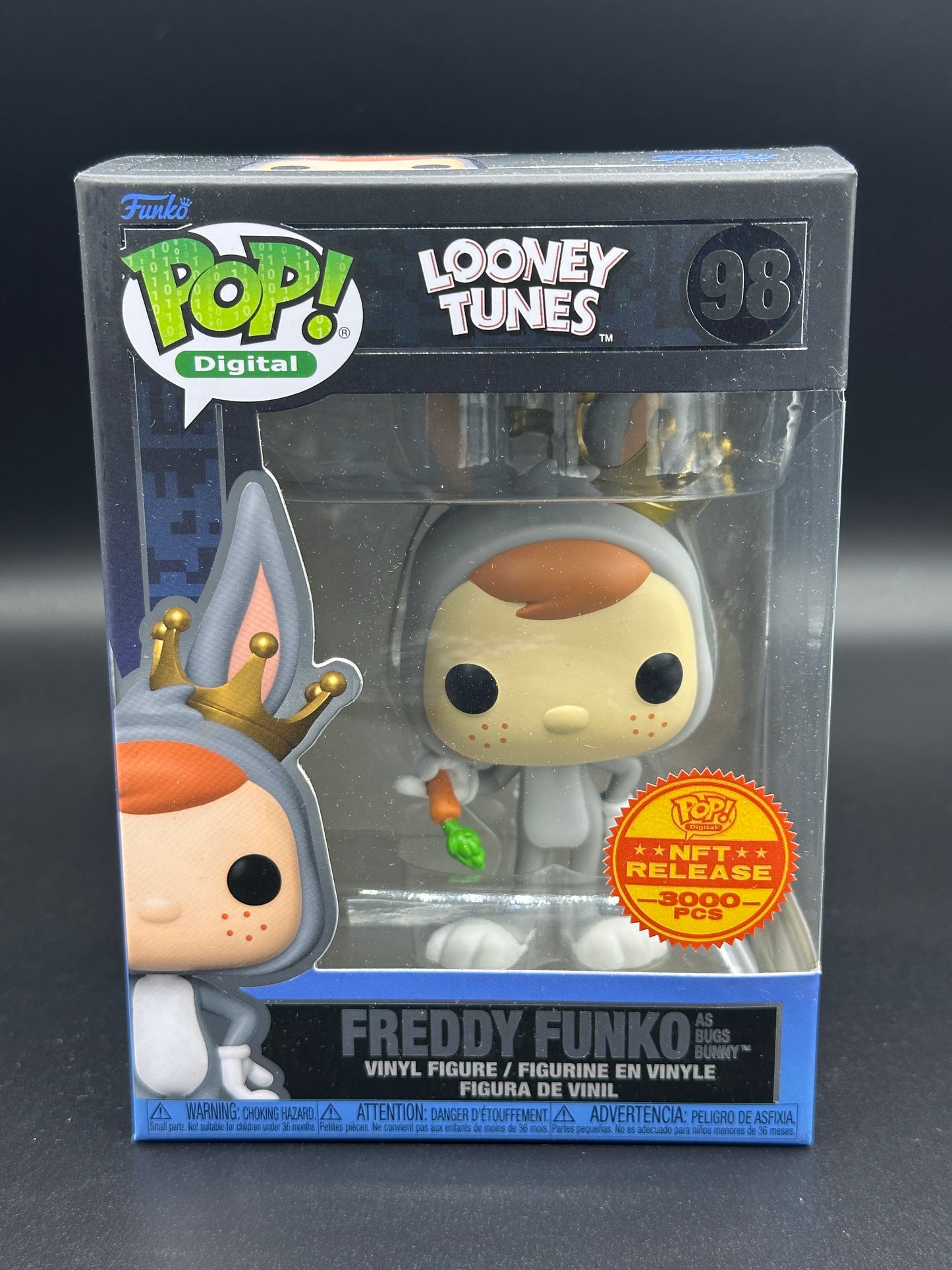 Funko Pop! Freddy Funko as Bugs Bunny #98 - NFT Exclusive Limited to 3000