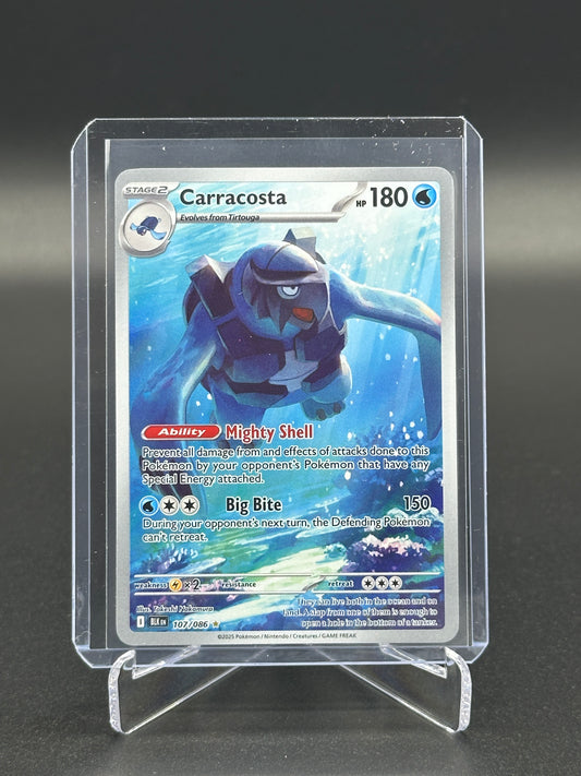 2025 Pokémon Black Bolt Carracosta #107