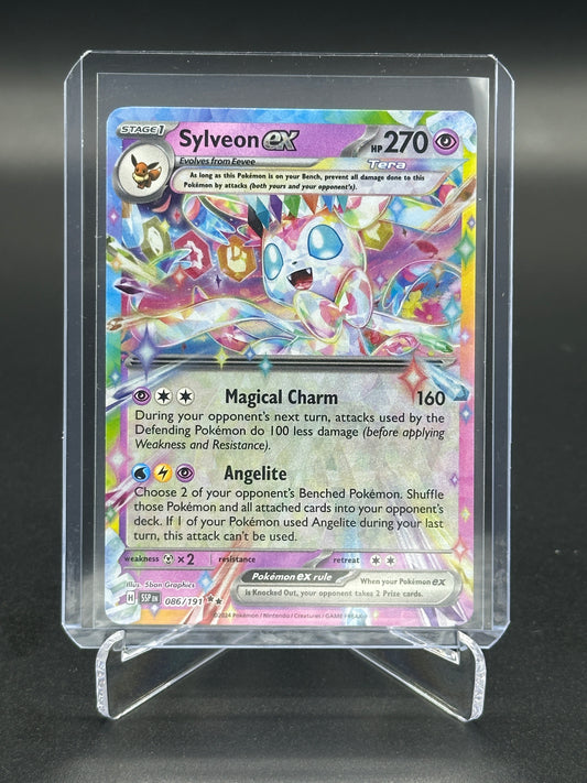 2025 Pokémon Prismatic Evolutions Sylveon ex #086