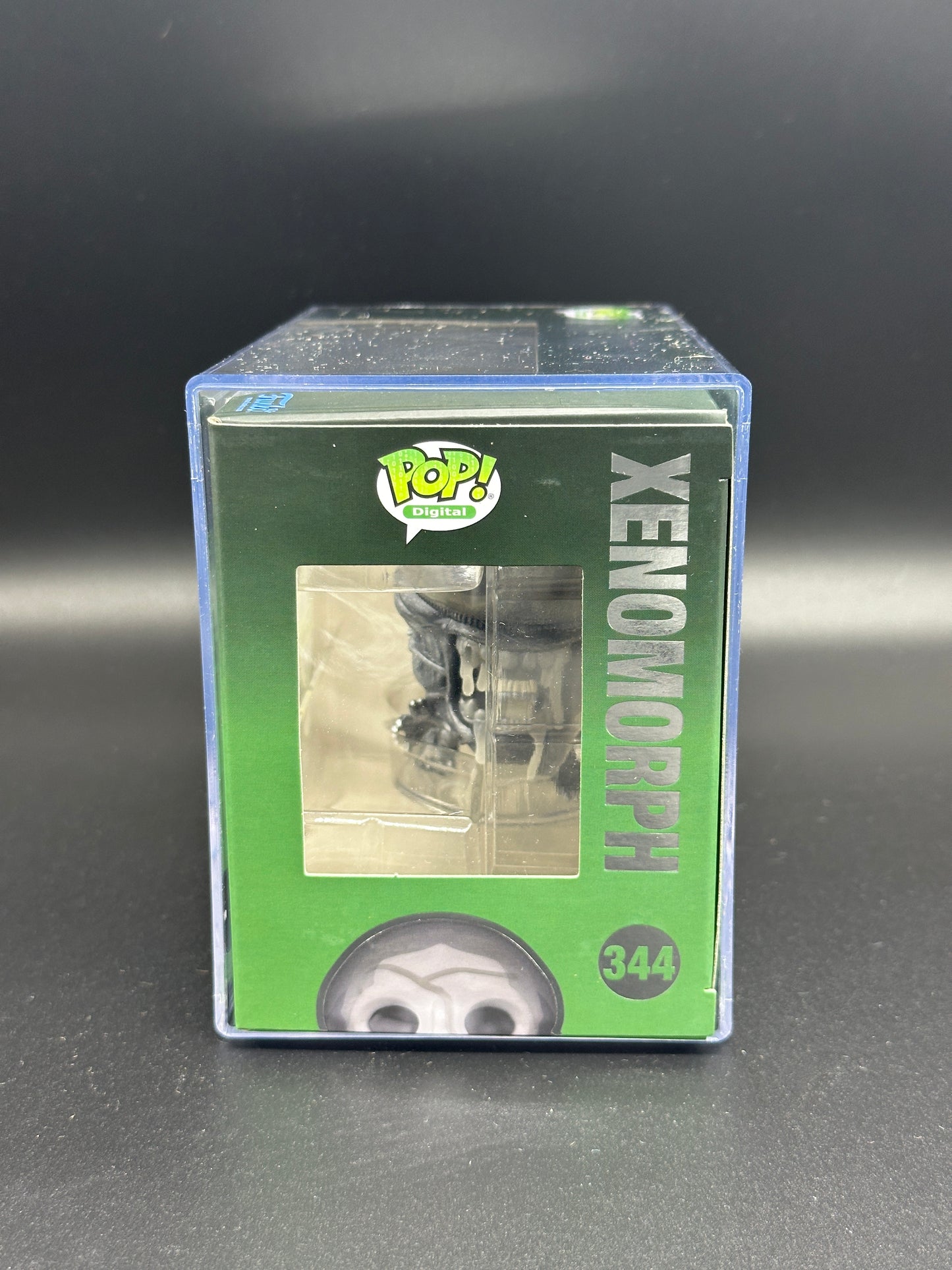 Funko Pop! Alien Xenomoph #344 NFT Exclusive /5000 - Glow in the Dark - Metallic with Hard Protector