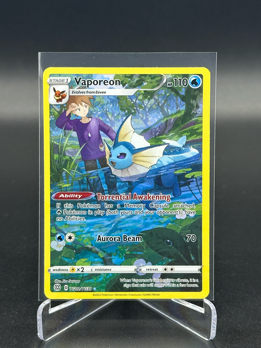 Pokemon Brilliant Stars Vaporeon TG02