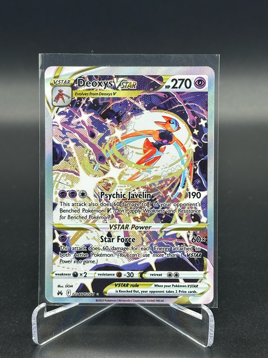 Pokemon Crown Zenith Deoxys VSTAR GG46