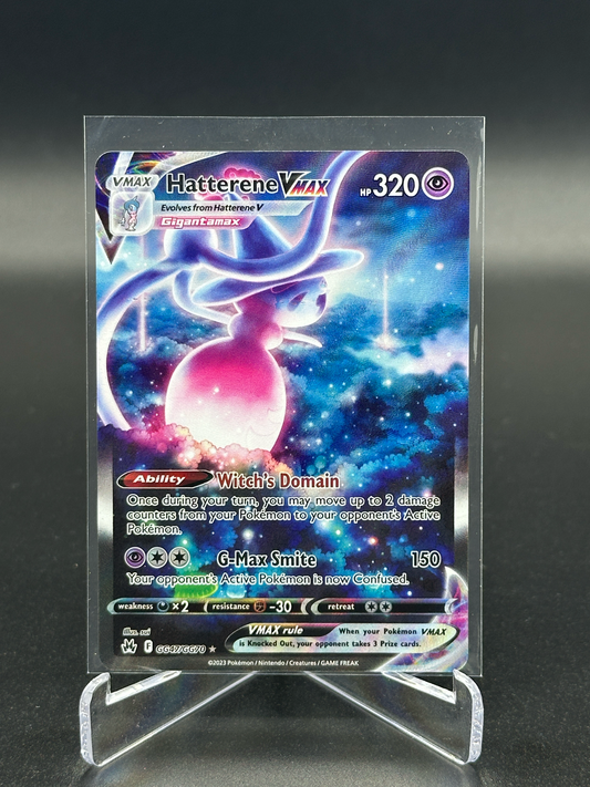 Pokemon Crown Zenith Hatterene VMAX GG47