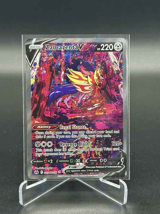 Pokemon Crown Zenith Zamazenta V GG54