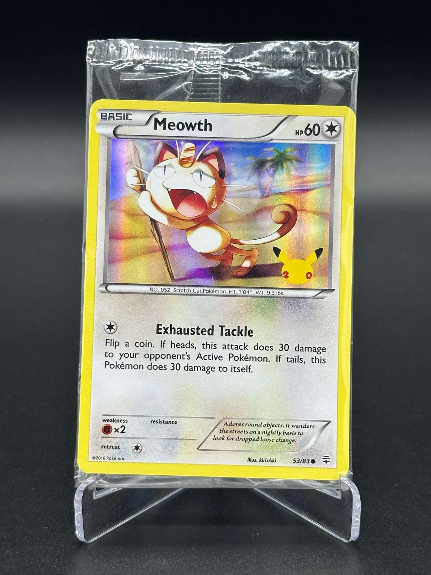 Pokemon Promo Meowth 53