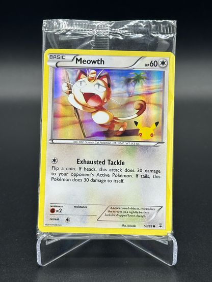 Pokemon Promo Meowth 53