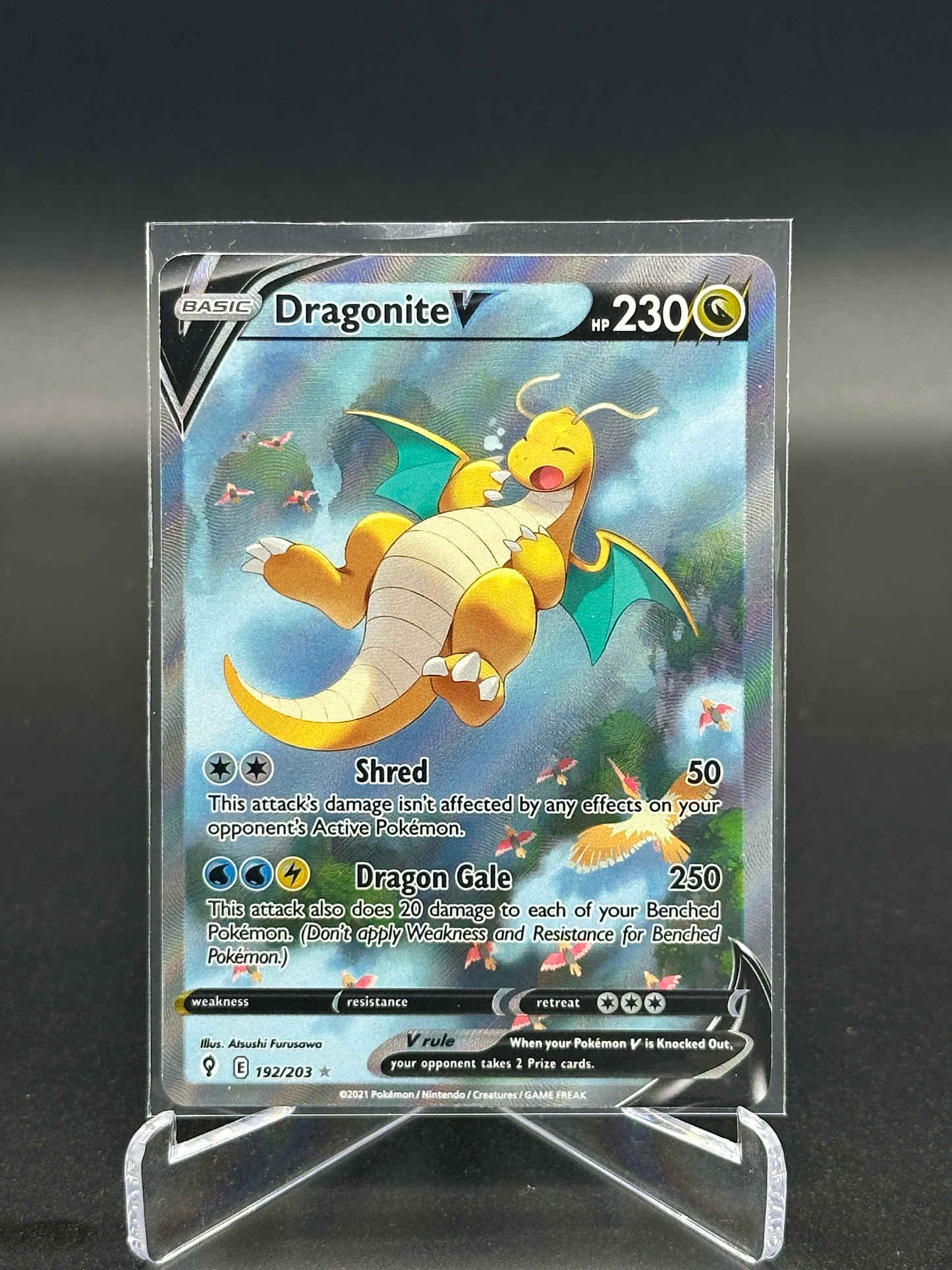 Pokemon Evolving Skies Dragonite V 192