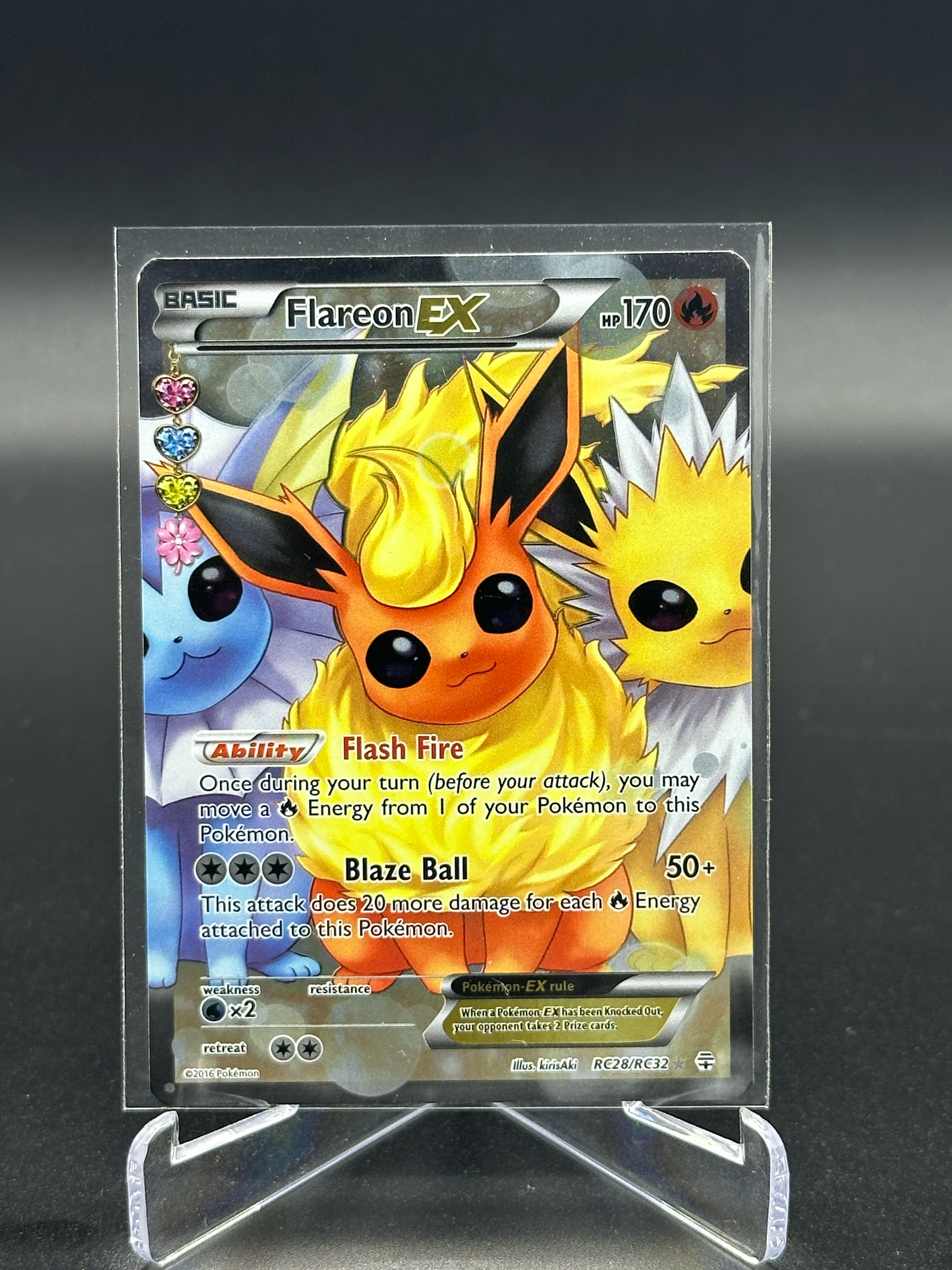 Pokemon Generations Flareon EX 28