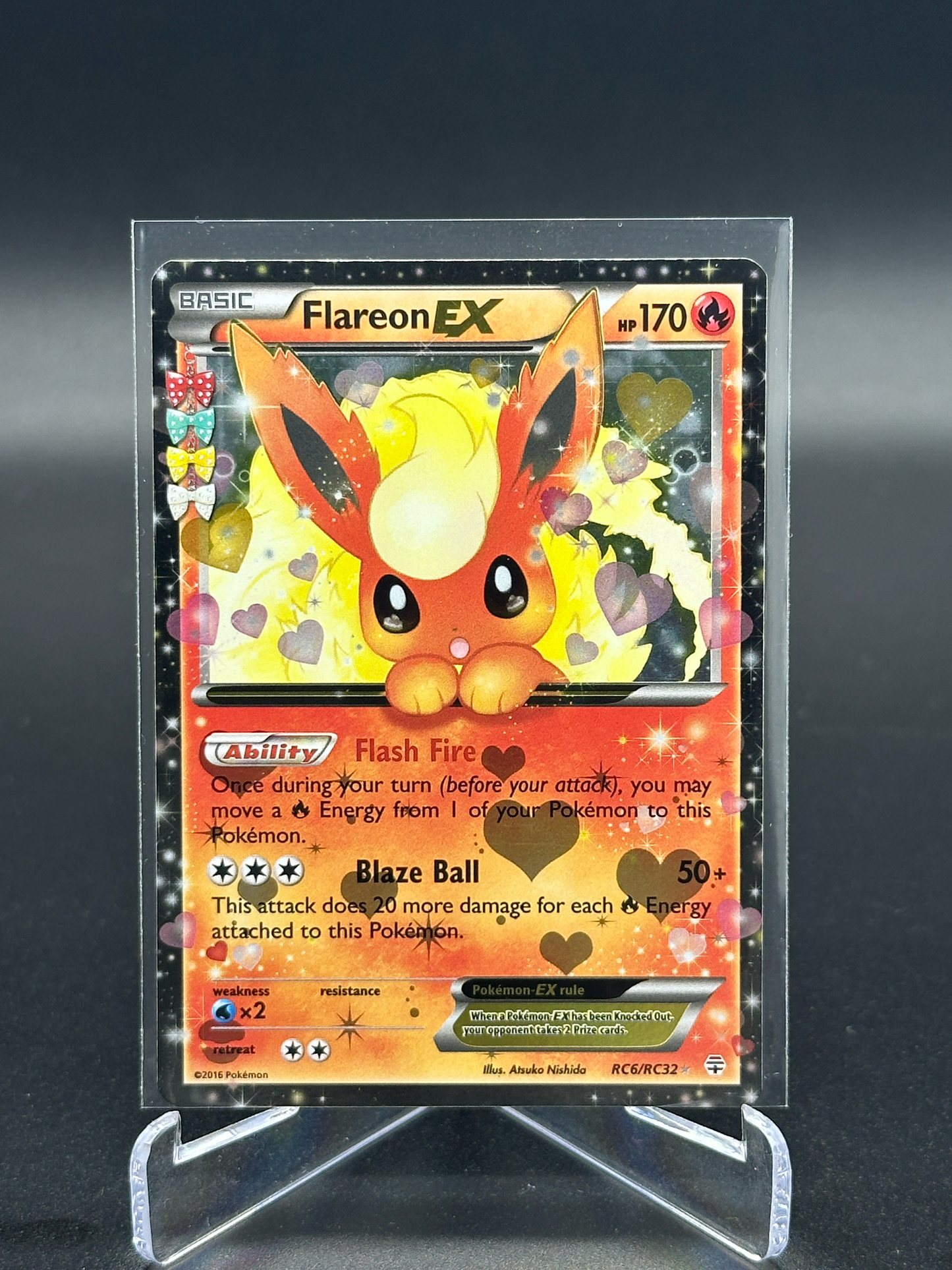 Pokemon Generations Flareon EX 6