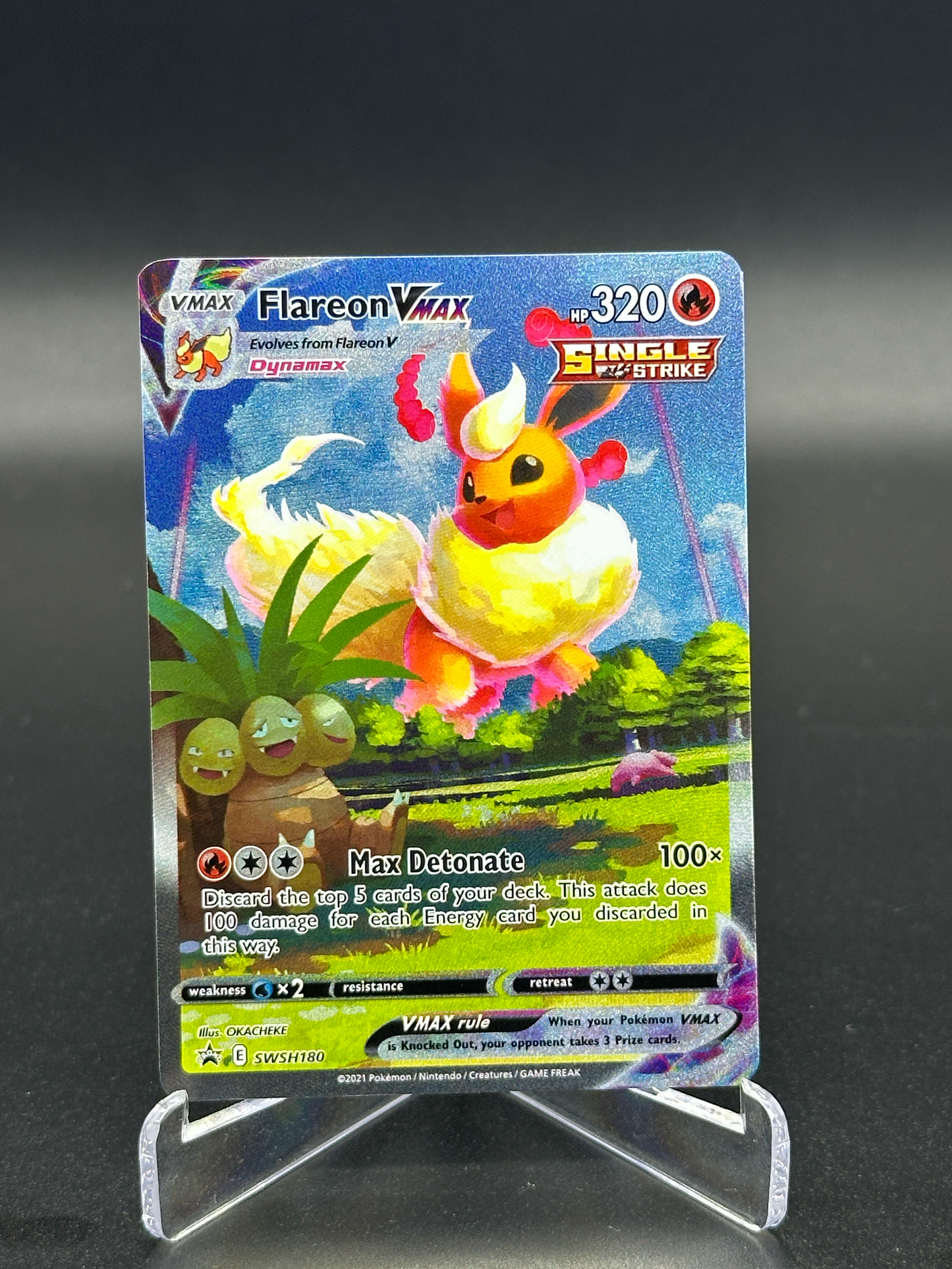 Pokemon Promo Flareon VMAX 180