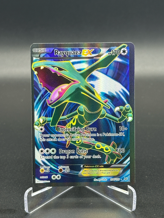 Pokemon Roaring Skies Rayquaza EX 104 - Lightly Played