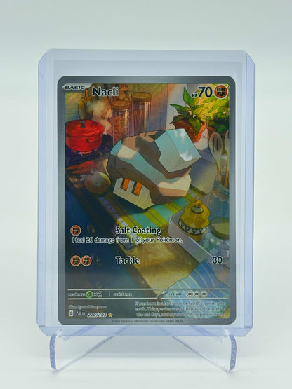 2023 Pokémon Paldea Evolved Nacli Illustration Rare Full Art #220