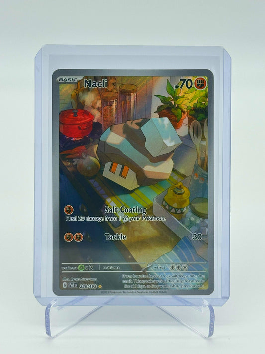 2023 Pokémon Paldea Evolved Nacli Illustration Rare Full Art #220