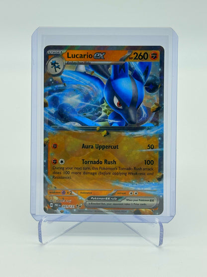 2025 Pokémon Prismatic Evolutions Lucario ex #051