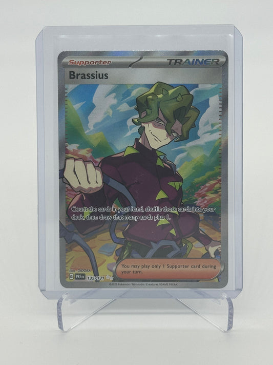 2025 Pokémon Prismatic Evolutions Brassius #135/131