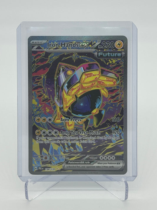 2025 Pokémon Prismatic Evolutions Iron Hands ex #154/131
