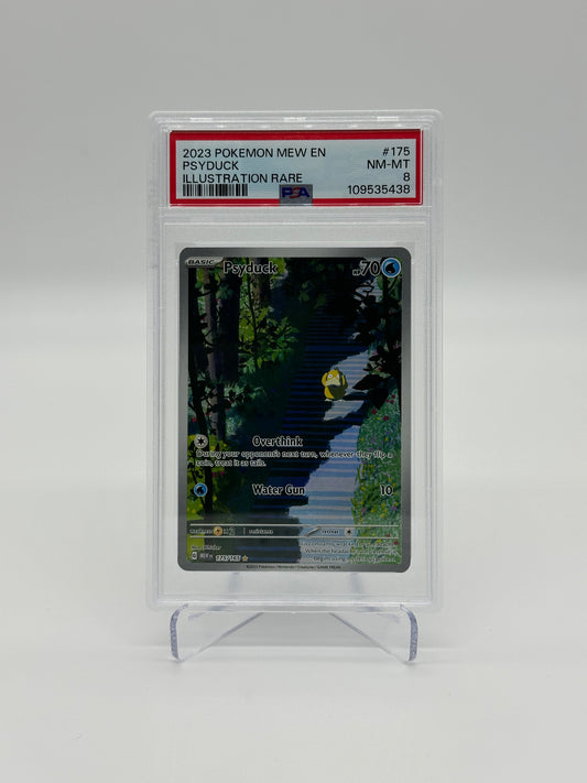 2023 Pokémon 151 Psyduck #175 PSA 8