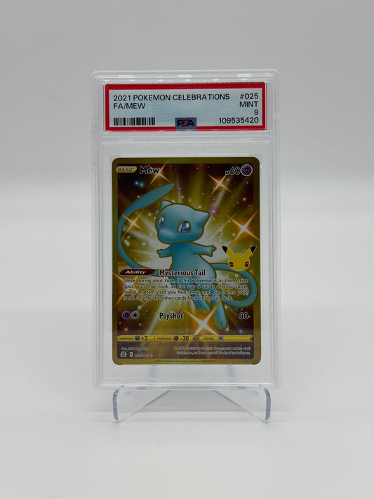 2021 Pokémon Celebrations Mew #25 PSA 9