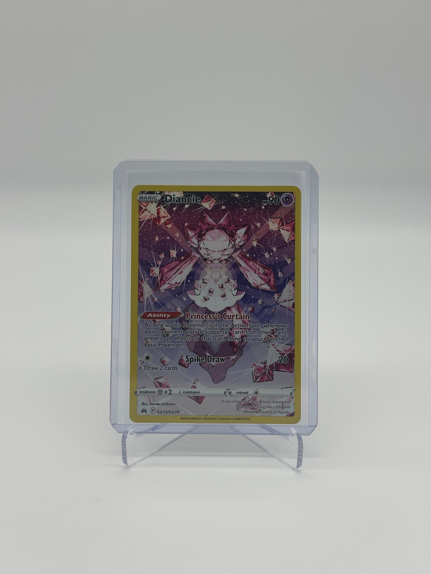 2023 Pokémon Crown Zenith Diancie #GG13
