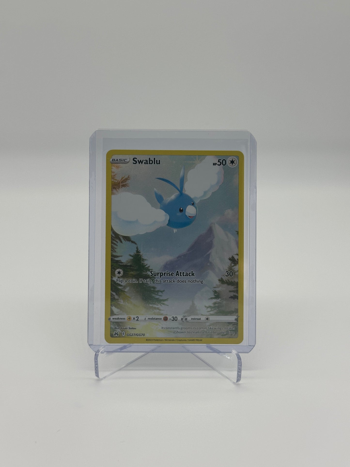 2023 Pokémon Crown Zenith Swablu #GG27