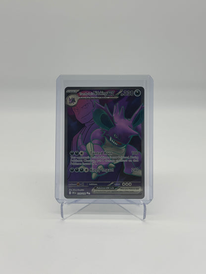 2025 Pokémon Destined Rivals Team Rocket's Nidoking ex #216