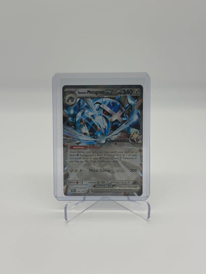 2025 Pokémon Destined Rivals Steven's Metagross ex #145