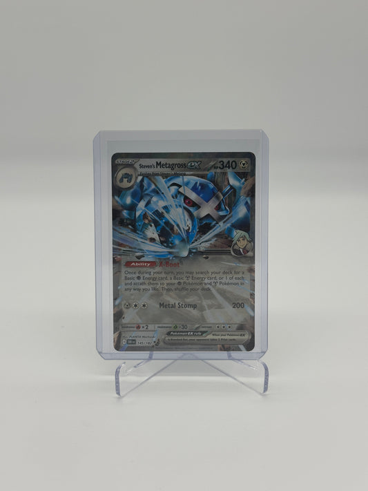 2025 Pokémon Destined Rivals Steven's Metagross ex #145