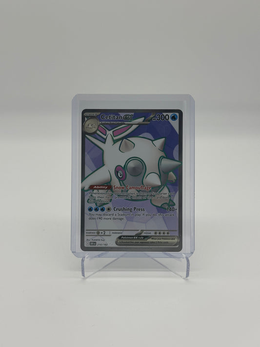 2025 Pokémon Destined Rivals Cetitan ex #210