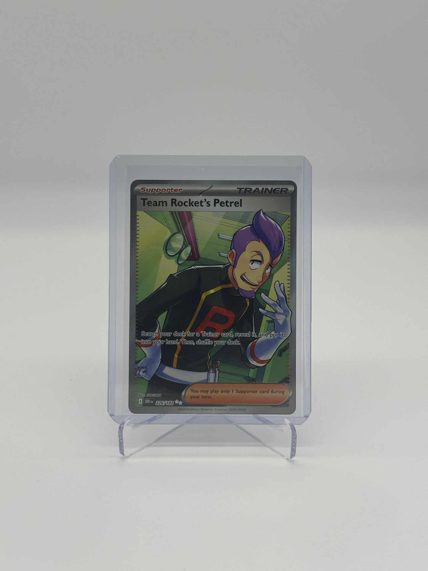 2025 Pokémon Destined Rivals Team Rocket's Petrel #226