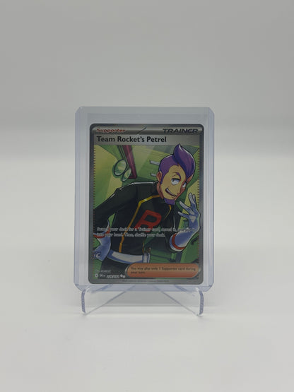 2025 Pokémon Destined Rivals Team Rocket's Petrel #226
