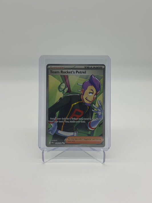 2025 Pokémon Destined Rivals Team Rocket's Petrel #226