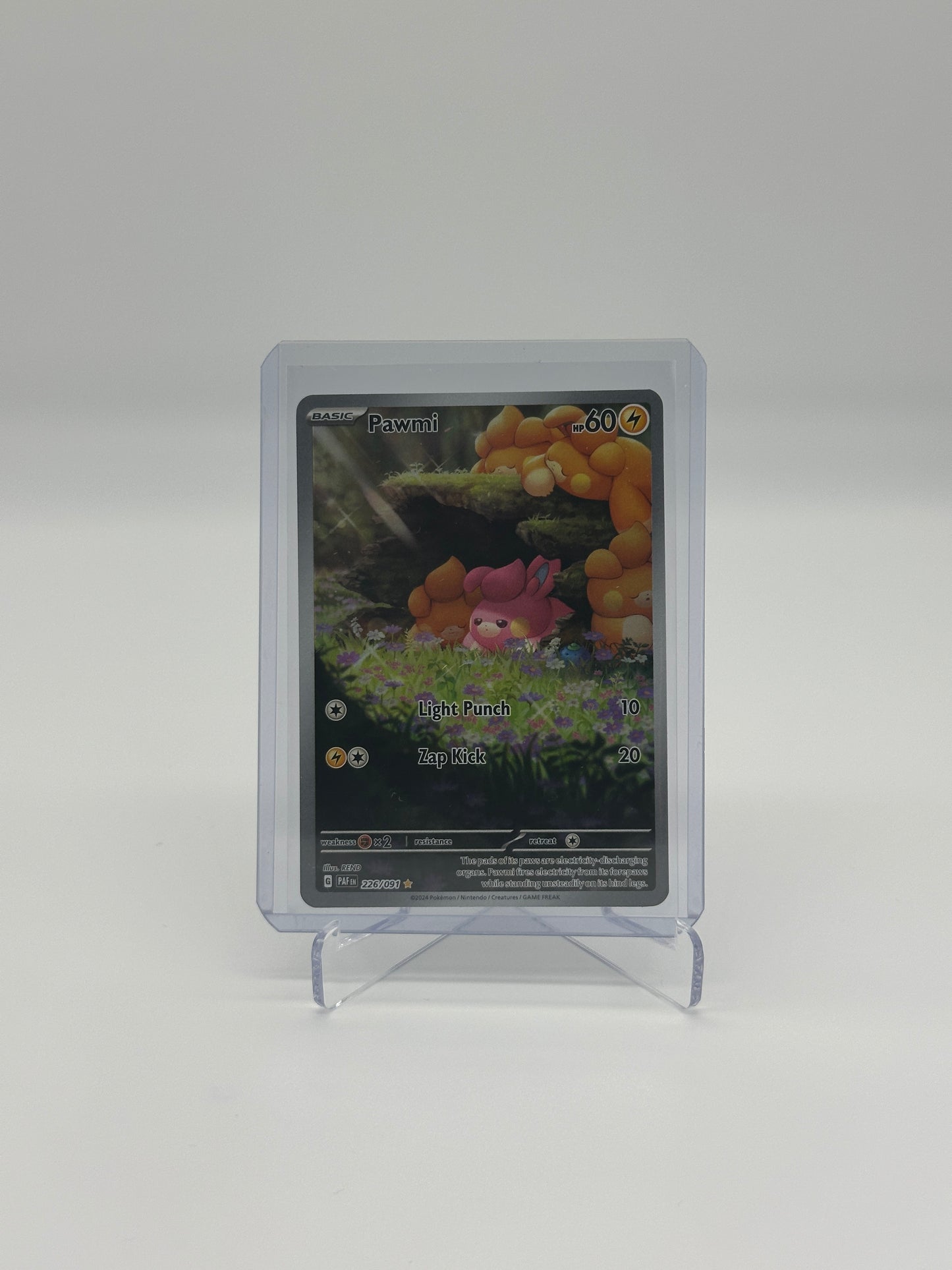 2024 Pokémon Paldean Fates Pawmi #226