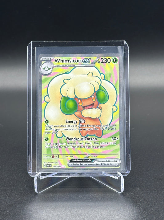 2025 Pokemon White Flare Whimsicott ex #157