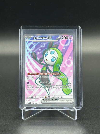 2025 Pokemon Black Bolt Meloetta ex #159