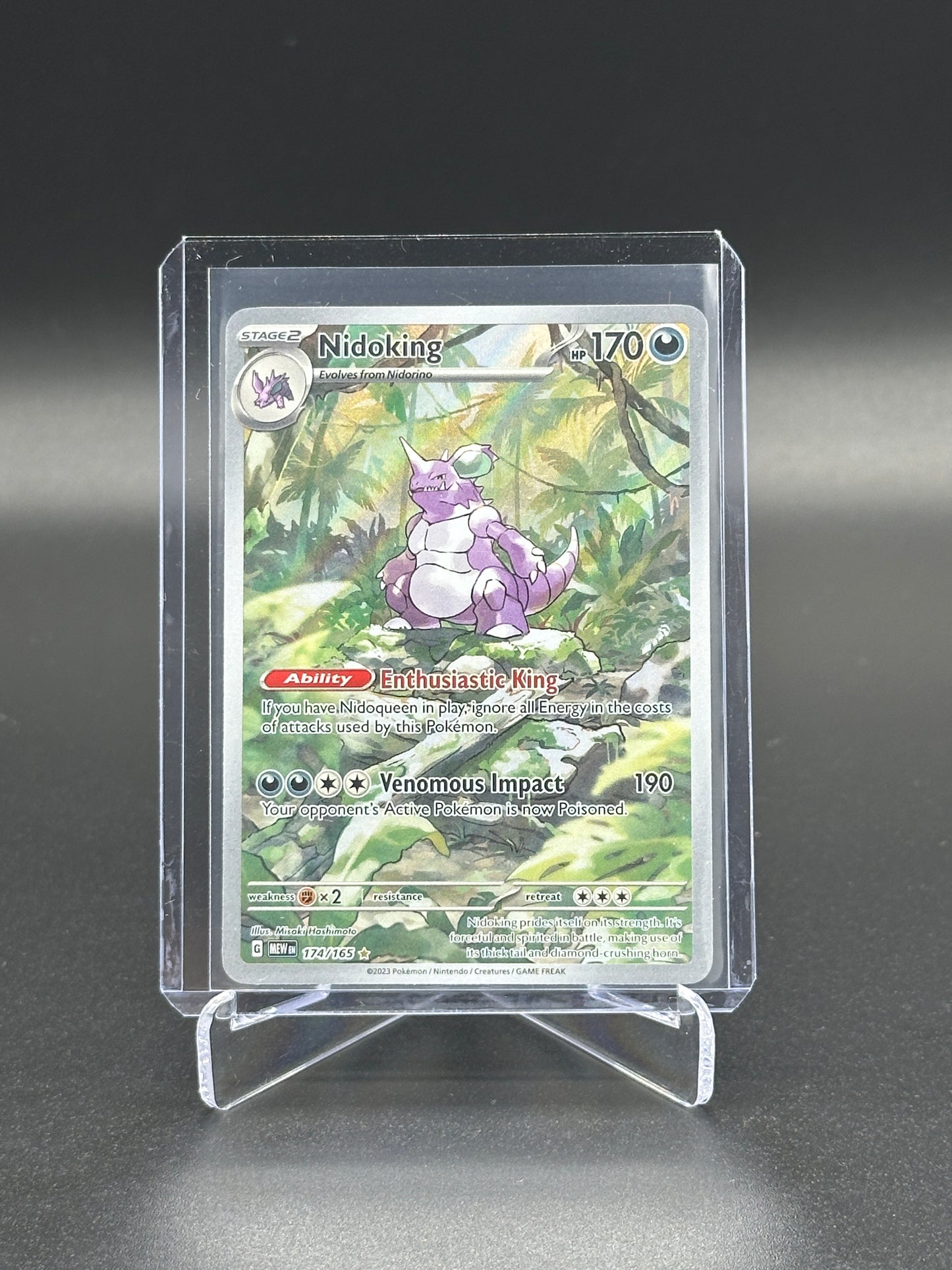 2023 Pokemon 151 Nidoking #174