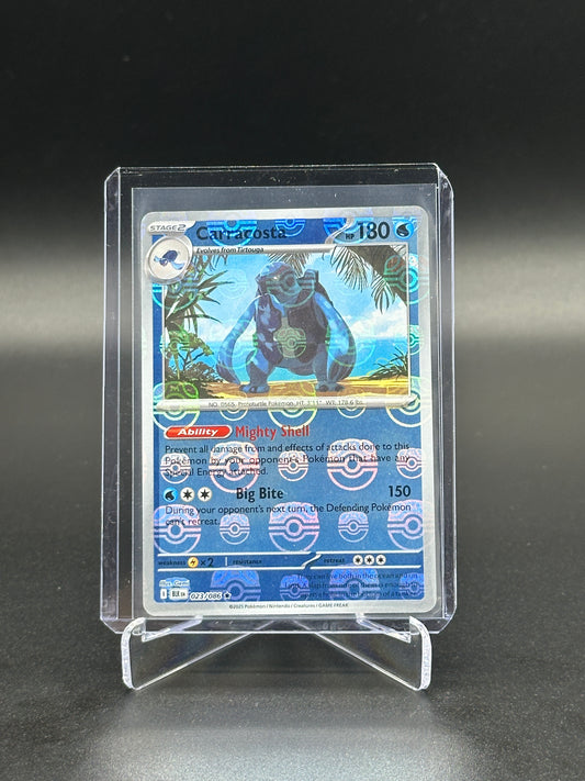 2025 Pokemon Black Bolt Carracosta Master Ball #023
